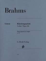 Quartett A-Dur op.26 : - Johannes Brahms