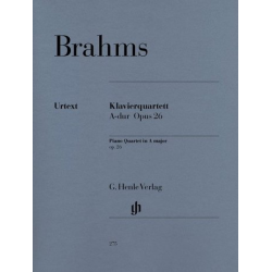 Quartett A-Dur op.26 : - Johannes Brahms