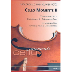 Cello-Momente Band 2 (+CD) : - Magdalena König