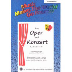 Aus Oper und Konzert - Stimme 1+4 in Eb - Baritonsaxophon - Alfred Pfortner