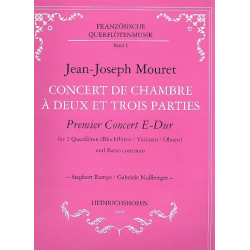 Concert de chambre a deux et trois - Jean-Joseph Mouret
