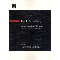 Kammersinfonie E-Dur Nr.1 op.9 : - Arnold Schönberg