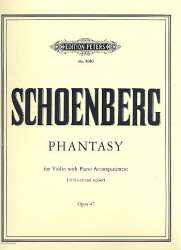 Fantasie op.47 : für Violine - Arnold Schönberg
