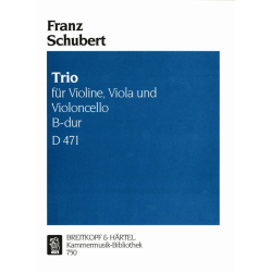 Streichtrio B-Dur D471 - Franz Schubert