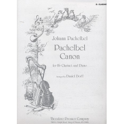 Canon : for clarinet in b flat - Johann Pachelbel