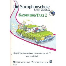 Saxophontaxi Band 2 für Altsaxophon - Jan Utbult