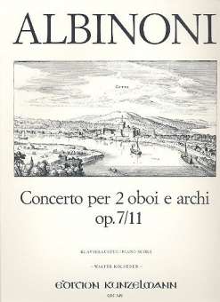 Concerto D-Dur op.7,11 für 2 Oboen