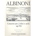 Concerto D-Dur op.7,11 für 2 Oboen - Tomaso Albinoni