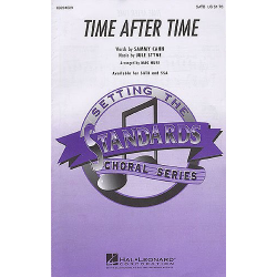 Time after Time : for mixed chorus - Jule Styne