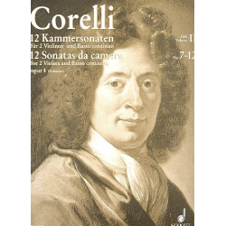 12 Kammersonaten op.4 Band 2 (7-12) - Arcangelo Corelli