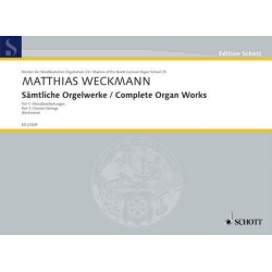 Sämtliche Orgelwerke Band 1 und 2 : - Matthias Weckmann