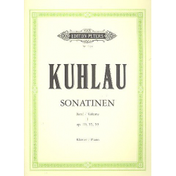 Sonatinen Band 1 : für klavier - Friedrich Daniel Rudolph Kuhlau