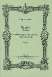 Sextett B-Dur : für Oboe, Fagott, 2 Violinen - Luigi Boccherini