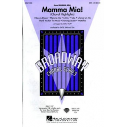 Mamma Mia : Highlights from the Movie Soundtrack for female chorus - Benny Andersson