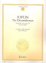 The Chrysanthemum : für Flöte und Klavier - Scott Joplin / Arr. Cathrin Ambach