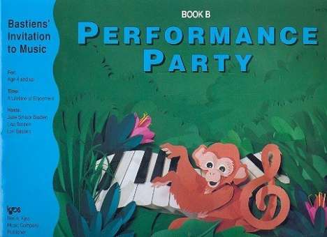 Bastiens Invitation to Music : Piano Party - Performance Party Book B (english)