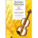 Beliebte Melodien Band 2 - Soloausgabe Viola und Klavier -Diverse / Arr.Alfred Pfortner