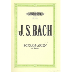 Arien : für Sopran und Klavier (dt) - Johann Sebastian Bach