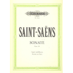 Sonate op.168 : für Fagott und - Camille Saint-Saens