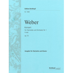 Konzert f-Moll Nr.1 op.73 für - Carl Maria von Weber