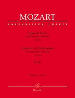 Konzert Es-Dur KV417 für Horn und Orchester (Partitur)
