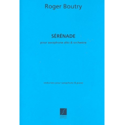 Serenade pour saxophone alto et - Roger Boutry