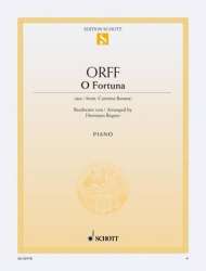 O Fortuna : für Klavier leicht - Carl Orff / Arr. Hermann Regner