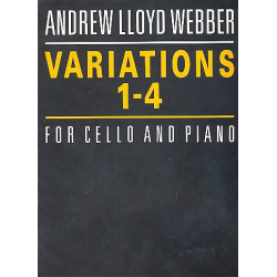 Variations 1-4 : for cello and piano - Andrew Lloyd Webber