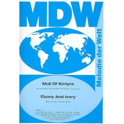 Ebony and Ivory / Mull of Kintyre - Einzelausgabe Klavier (PVG) - Paul McCartney
