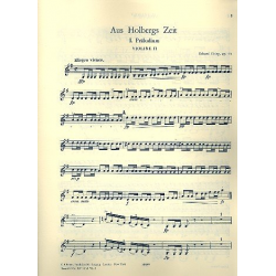 Aus Holbergs Zeit op.40 : - Edvard Grieg