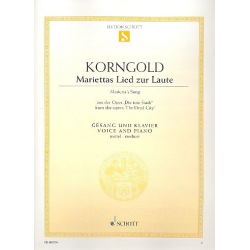 Mariettas Lied zur Laute  aus - Erich Wolfgang Korngold