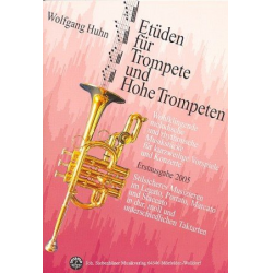 Etüden für Trompete und hohe Trompeten -Wolfgang Huhn