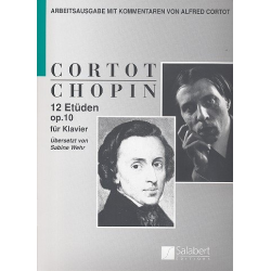 12 Etüden op.10 : für Klavier (dt) - Frédéric Chopin