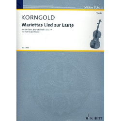 Mariettas Lied zur Laute op. 12 - Erich Wolfgang Korngold