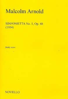 Sinfonietta no.1 op. 48 : für