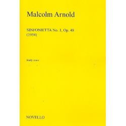 Sinfonietta no.1 op. 48 : für - Malcolm Arnold