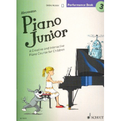 Piano junior - Performance Book vol.3 : - Hans-Günter Heumann
