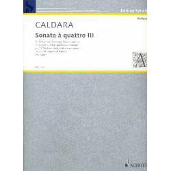 Sonata a quattro B-Dur Nr.3 : für - Antonio Caldara