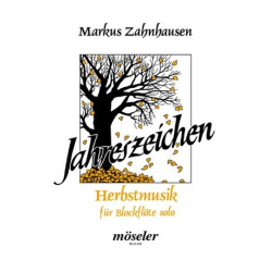 Herbstmusik : für Blockflöte - Markus Zahnhausen