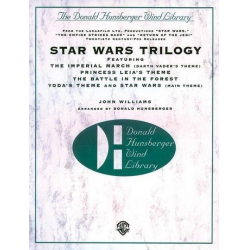 Star Wars® Trilogy (Imperial March, Princess Leia's Theme, The Battle in the Forest, Yoda's Theme, Star Wars Main Theme) - John Williams / Arr. Donald R. Hunsberger