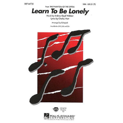 Learn to be lonely : for female chorus (SSA) and piano - Andrew Lloyd Webber