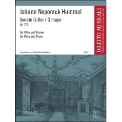 Sonate G-Dur op.2,2 : für - Johann Nepomuk Hummel