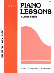 Piano Lessons Level 4 - James Bastien