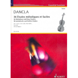 36 Études mélodiques et faciles op.84 : - Jean Baptiste Charles Dancla