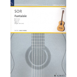 Fantaisie op.12 : für Gitarre - Fernando Sor / Arr. Dieter Kreidler