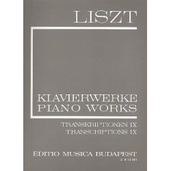 Klavierwerke Serie 2 Band 24 : - Franz Liszt