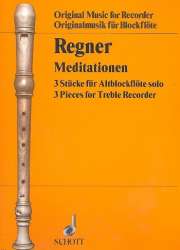 Meditationen : 3 Stücke für - Hermann Regner
