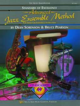 Advanced Jazz Ensemble Method + CD - Alto Saxophone 1