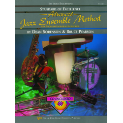 Advanced Jazz Ensemble Method + CD - Alto Saxophone 1 - Dean Sorenson