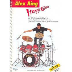 Happy Groove (+CD) : für Drumset, - Alexander Ring